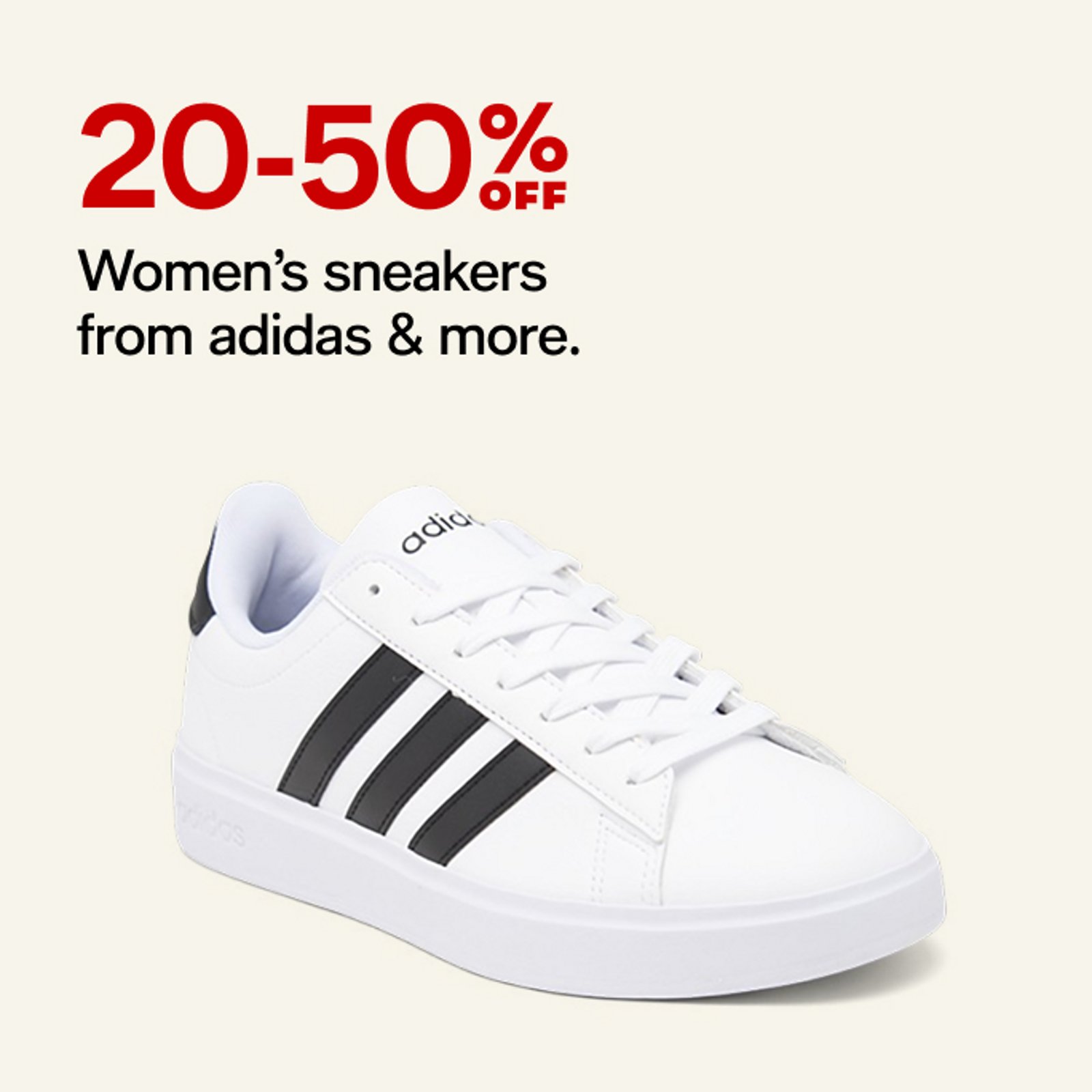 20-50% Off  Sneakers from adidas & More