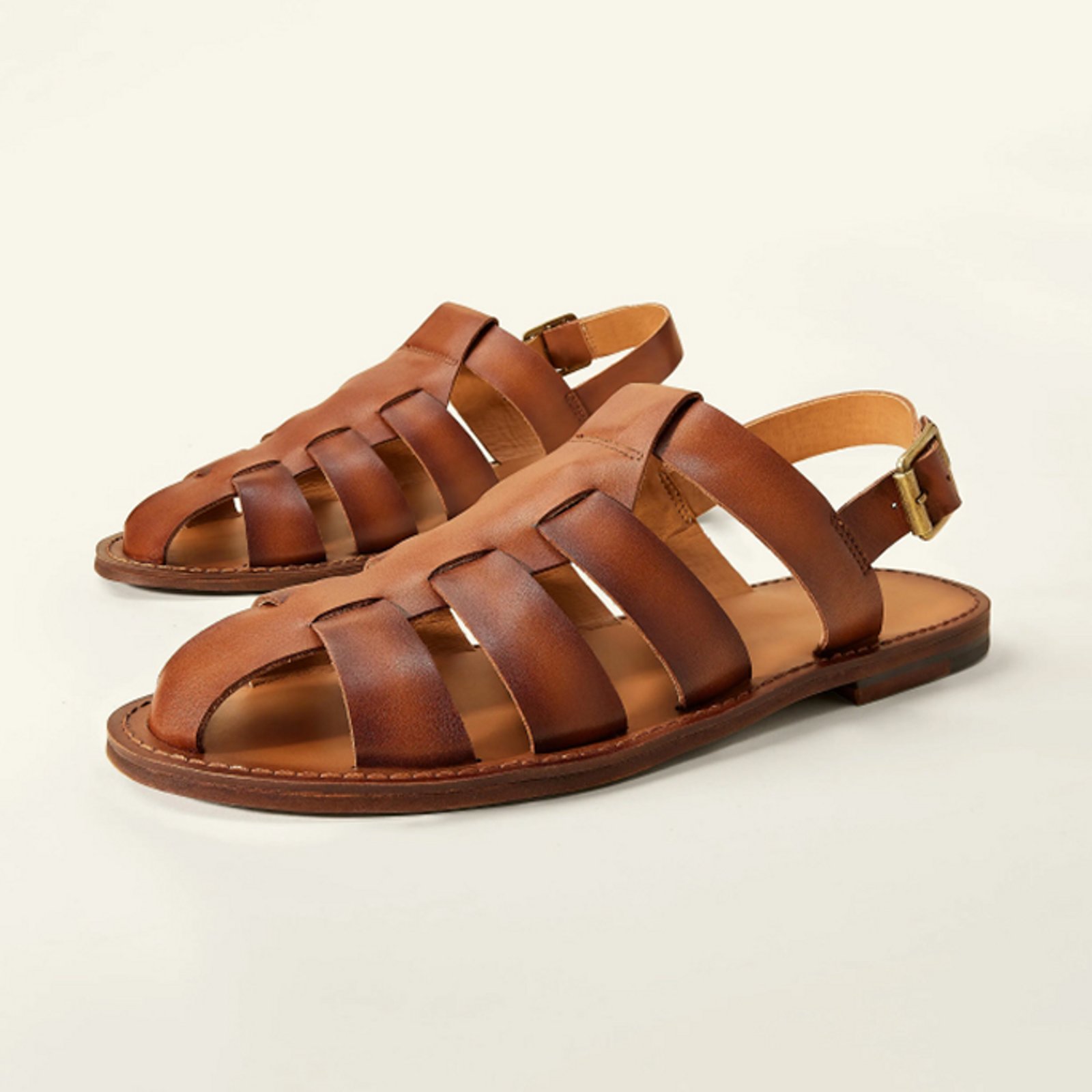 Leather sandals