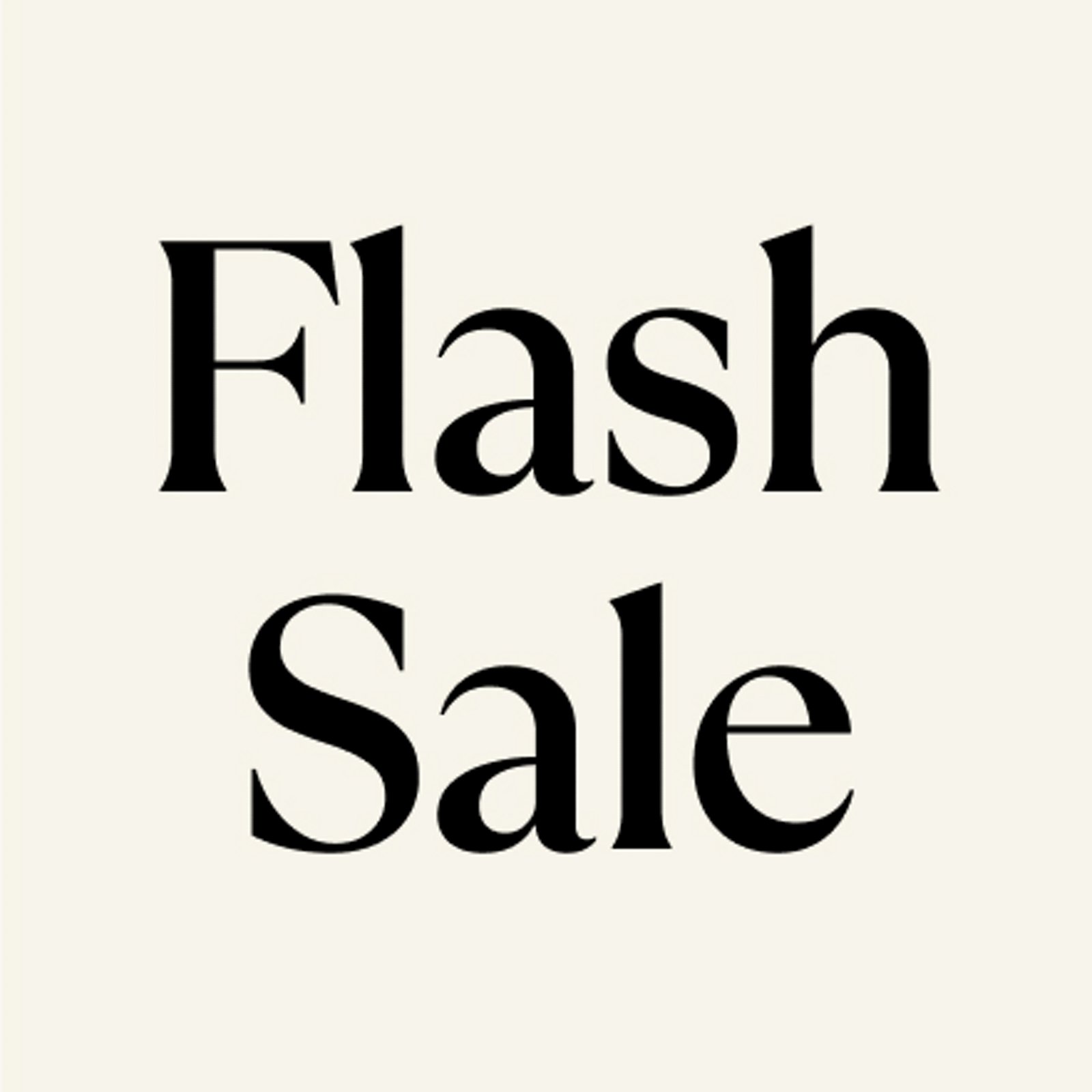 Flash Sale