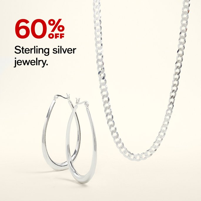 60% Off Sterling Silver Jewelry