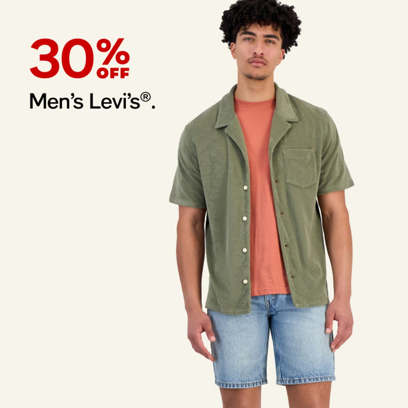 30% off Men's Levi's