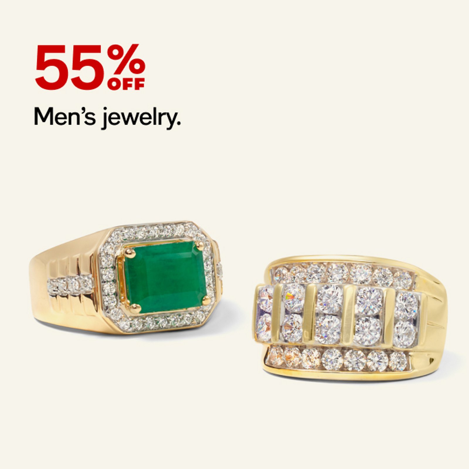 55% Off Men's jewelry