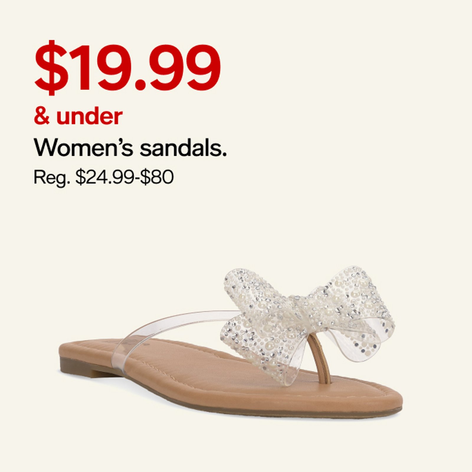 19.99 under Womens Sandals