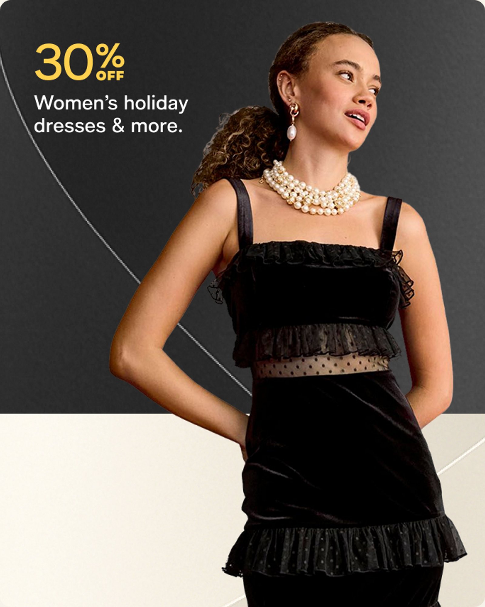 30% off womens holiday dresses